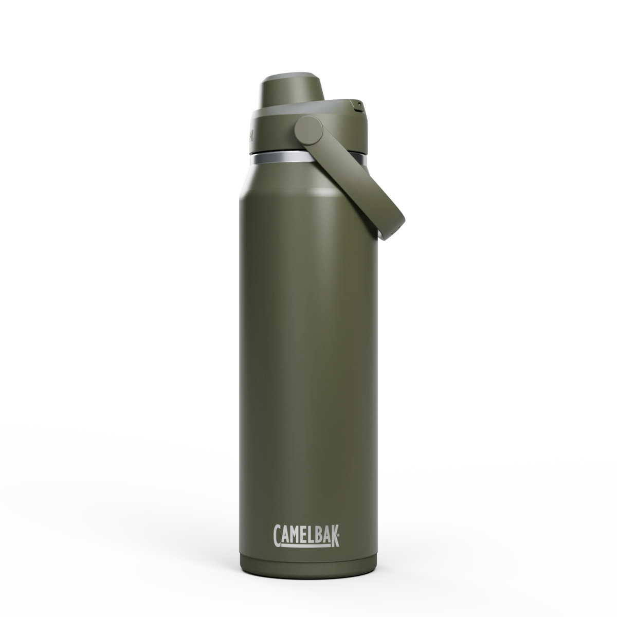 Garrafa Térmica Thrive Camelbak 946ml em verde, ideal para transporte diário e desempenho térmico confiável.