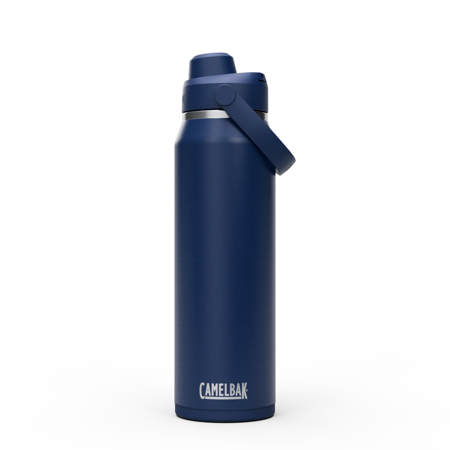 Garrafa Térmica Thrive Camelbak 946ml em cor azul, ideal para bebidas quentes e frias.