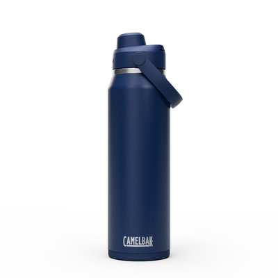 Garrafa Térmica Thrive Camelbak 946ml em cor azul, ideal para bebidas quentes e frias.