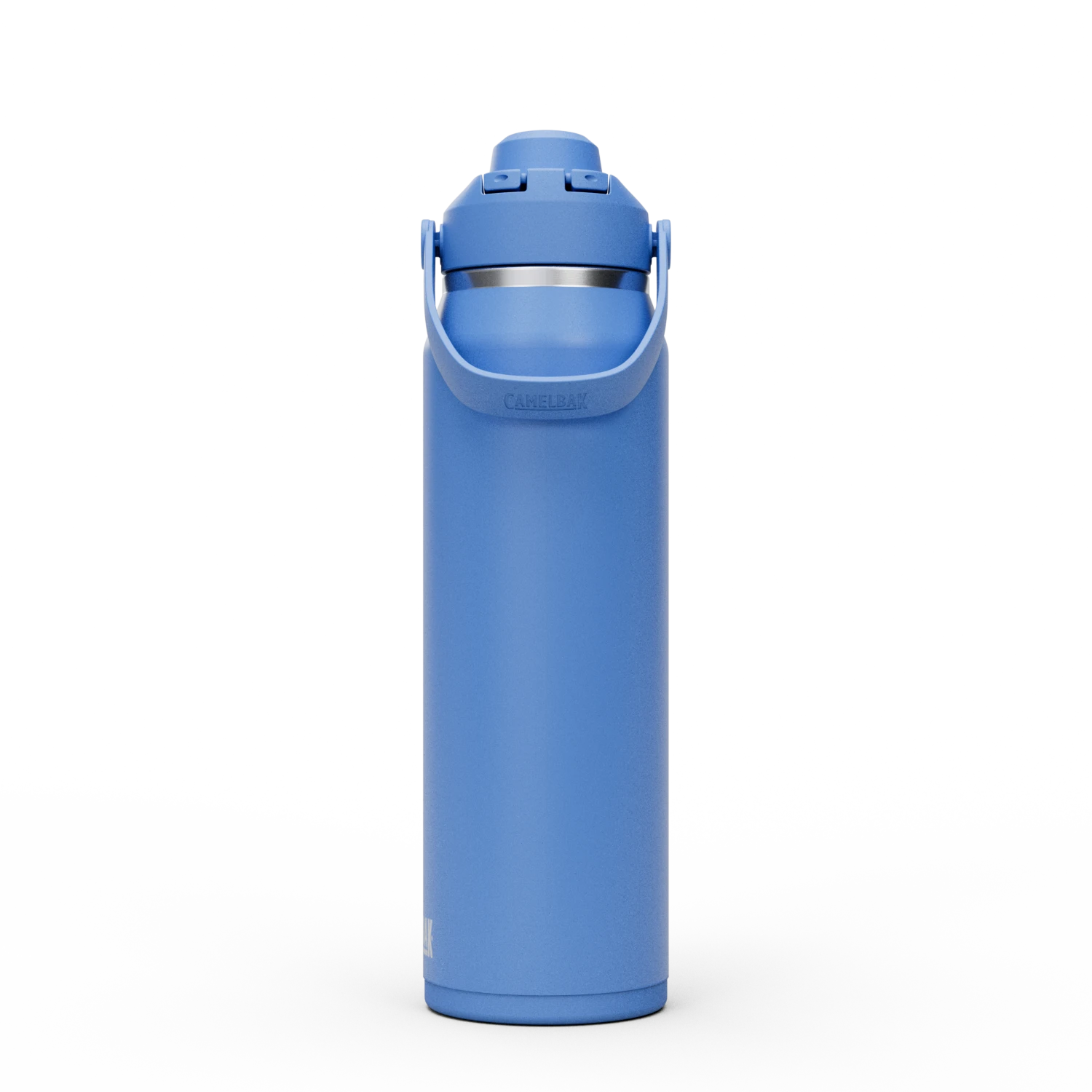 Garrafa Térmica Thrive Camelbak 946ml em azul, ideal para transporte diário e atividades ao ar livre.