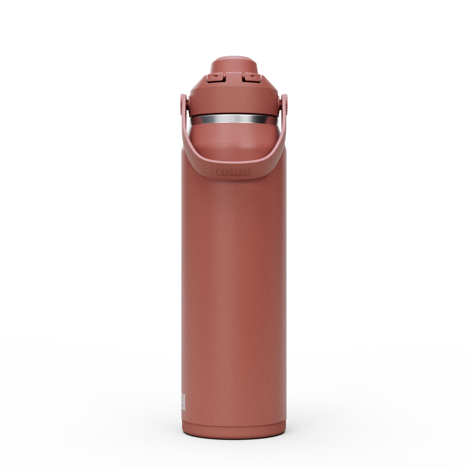 Garrafa Térmica Thrive Camelbak 946ml em tons de rosa com alça para transporte fácil