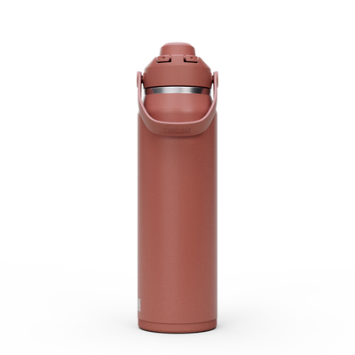 Garrafa Térmica Thrive Camelbak 946ml em tons de rosa com alça para transporte fácil