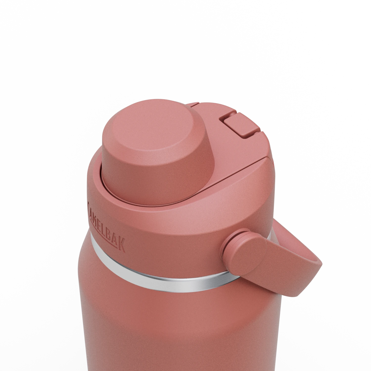 Garrafa Térmica Thrive Camelbak 946ml com tampa rosqueável e botão de abertura.