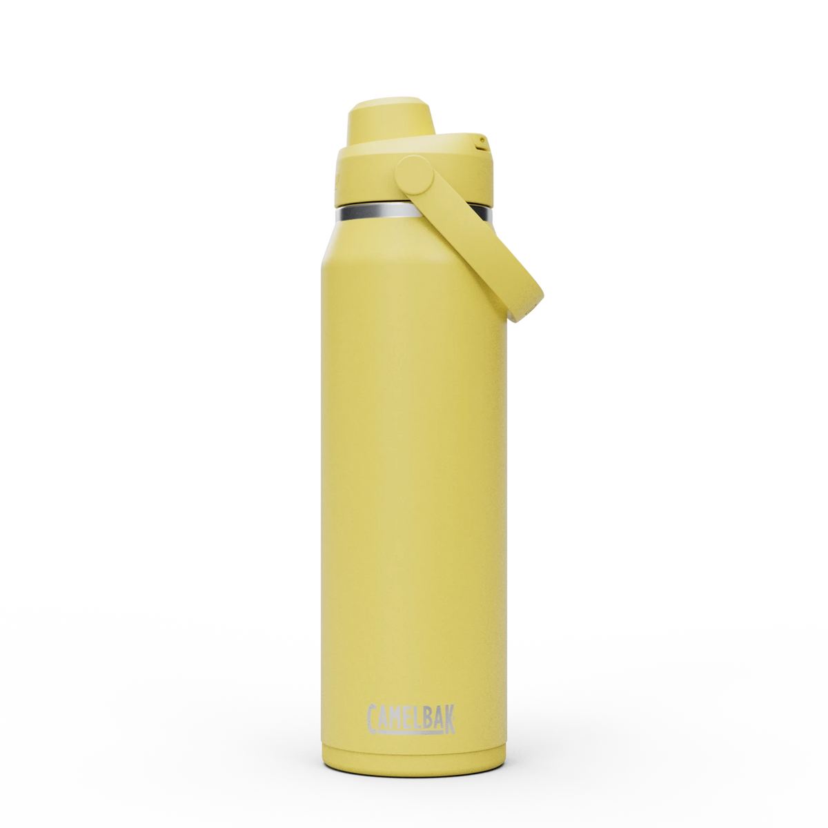 Garrafa Térmica Thrive Camelbak 946ml, garrafa amarela, ideal para uso diário e atividades ao ar livre.