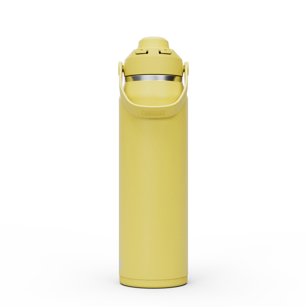 Garrafa Térmica Thrive Camelbak 946ml amarela com alça e design moderno, ideal para transporte diário e atividades.