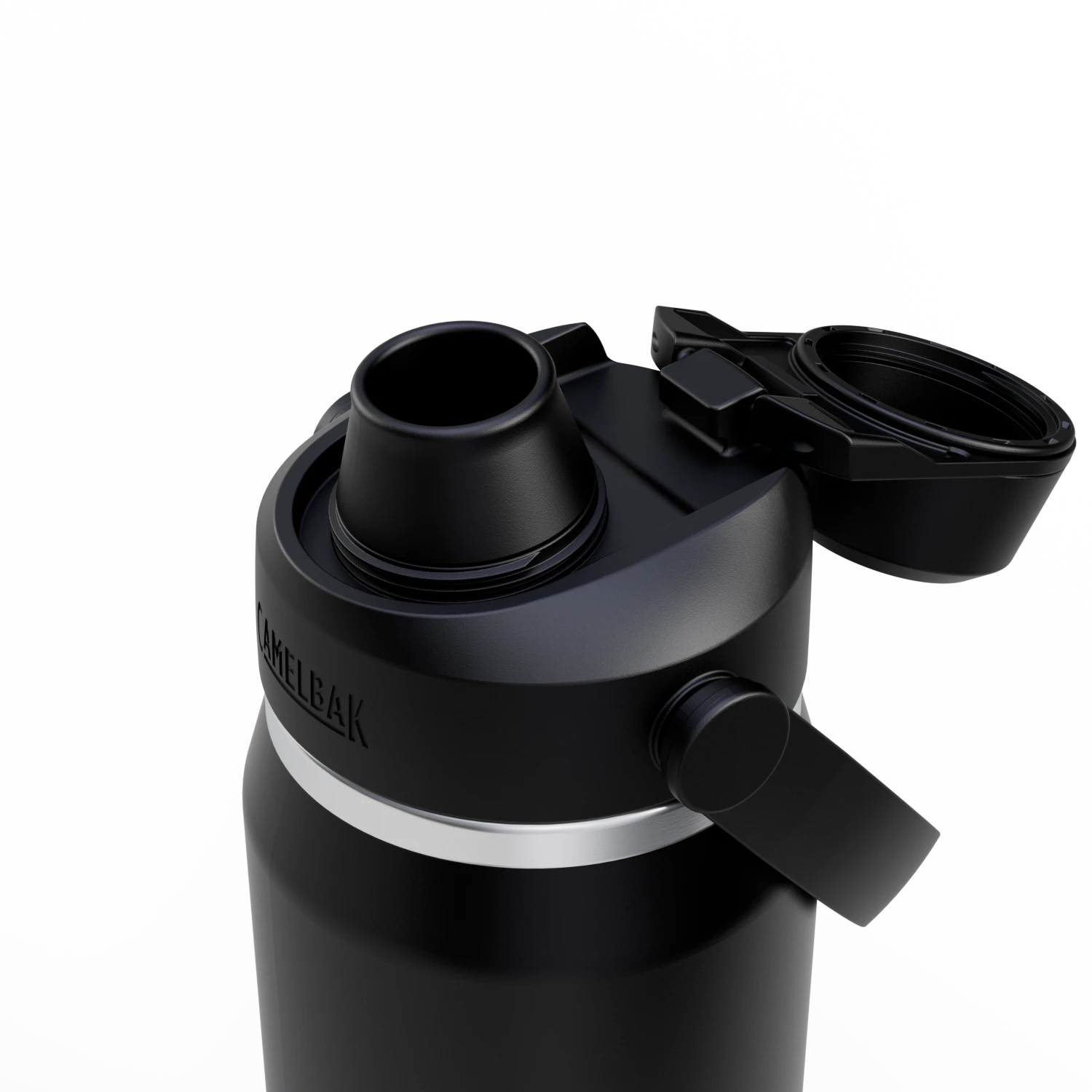 Garrafa Térmica Camelbak Thrive 740ml com tampa de fácil acesso e design moderno.