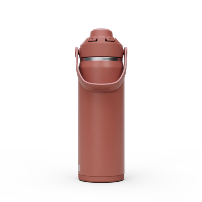 Garrafa Térmica Camelbak Thrive Chug 590ml em cor rosa, ideal para uso diário e hidratação.