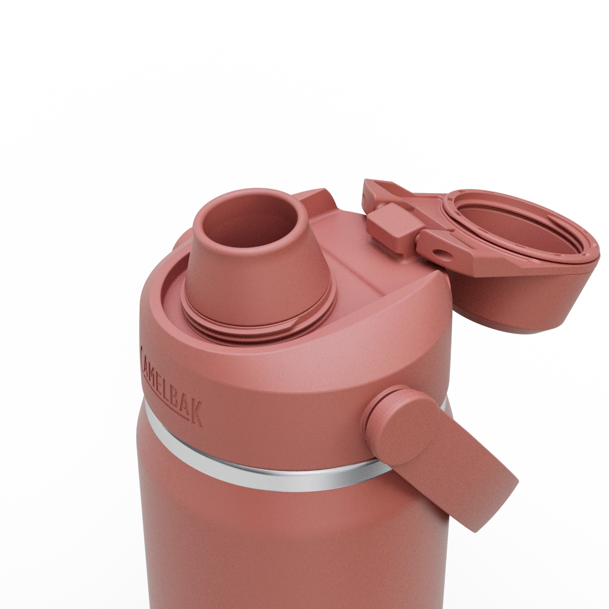 Garrafa Térmica Camelbak Thrive Chug 590ml com tampa e bico práticos para hidratação diária.