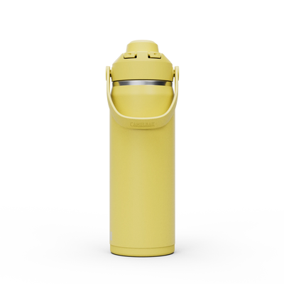 Garrafa Térmica Camelbak Thrive Chug 590ml na cor amarela com design prático para uso diário.