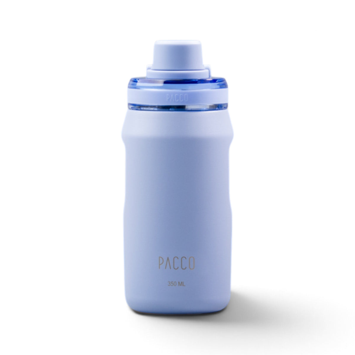 Garrafa Térmica PACCO Vyta 350ml, design moderno, aço inox 18/10, ideal para uso diário e viagens.