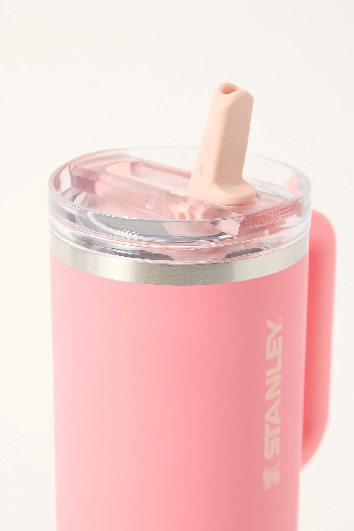 Copo Quencher Protour Stanley | 1,18L com tampa Flip Straw e design moderno em rosa claro