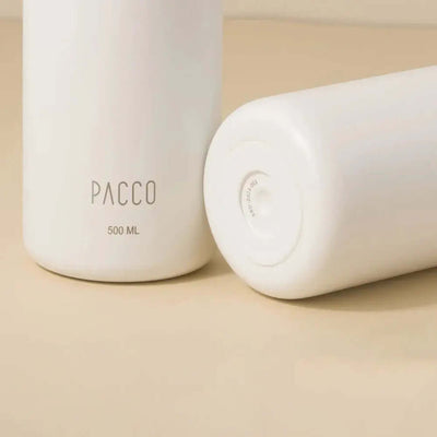 Garrafa Térmica PACCO Hydrav2 500ml em design elegante com isolamento térmico, paredes de aço inox, ideal para manter bebidas na temperatura.