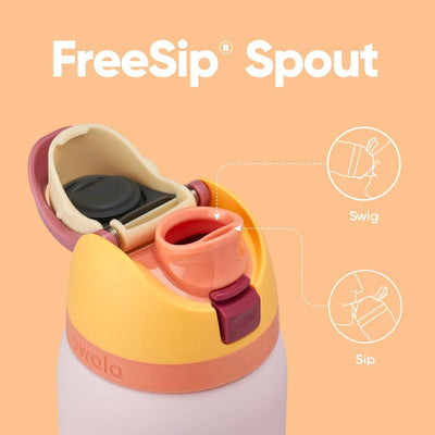 Garrafa Térmica Owala FreeSip - 1180ml | 40oz com bico FreeSip™ para beber por canudo ou abertura ampla, design prático e seguro.