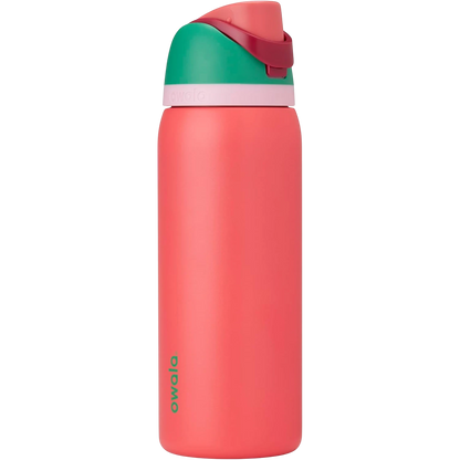 Garrafa Térmica Owala FreeSip - 946ml | 32oz em cor vibrante, vedação à prova de vazamentos e desempenho térmico duradouro. Produto original.