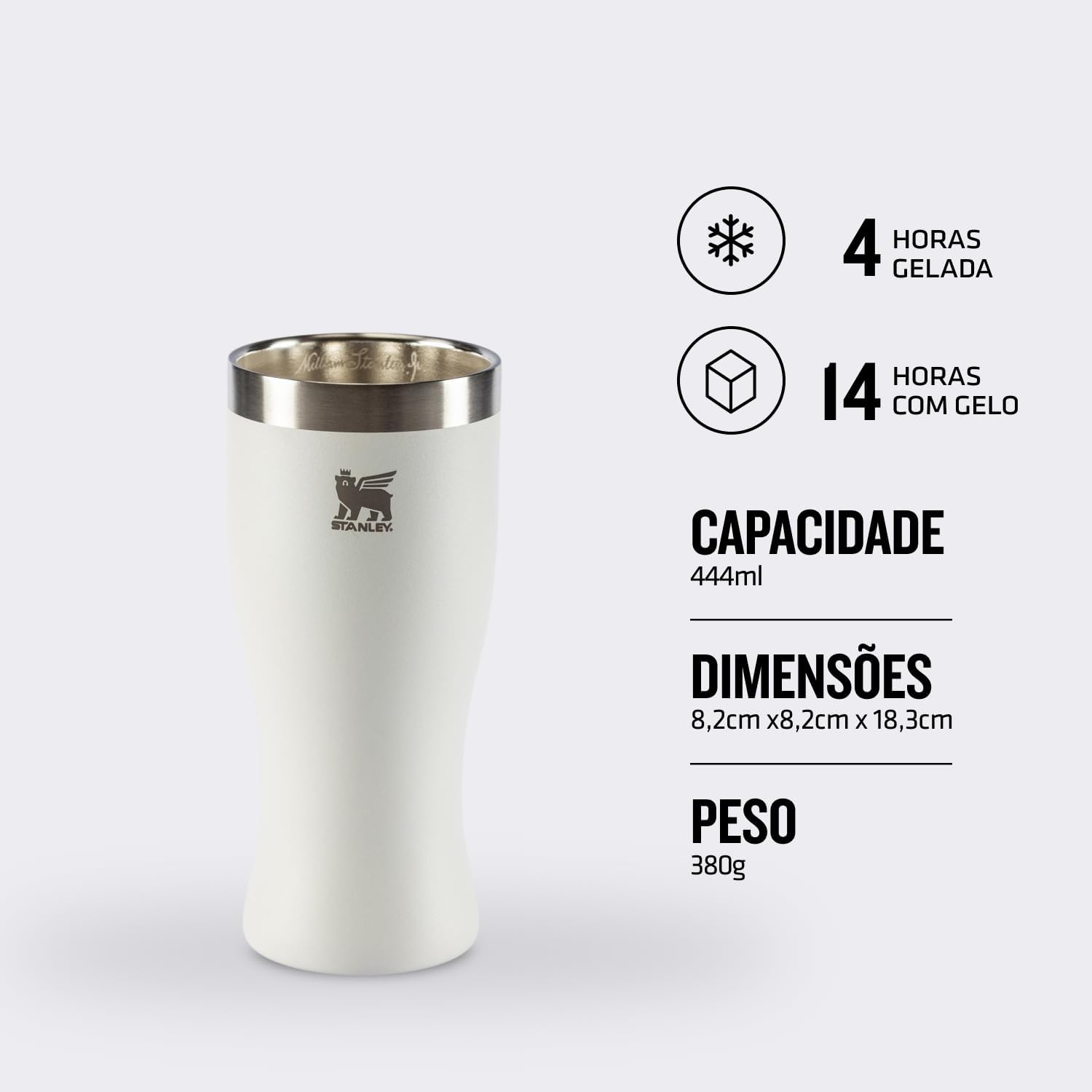 Pilsner Glass Happy Hour Stanley | 444ml