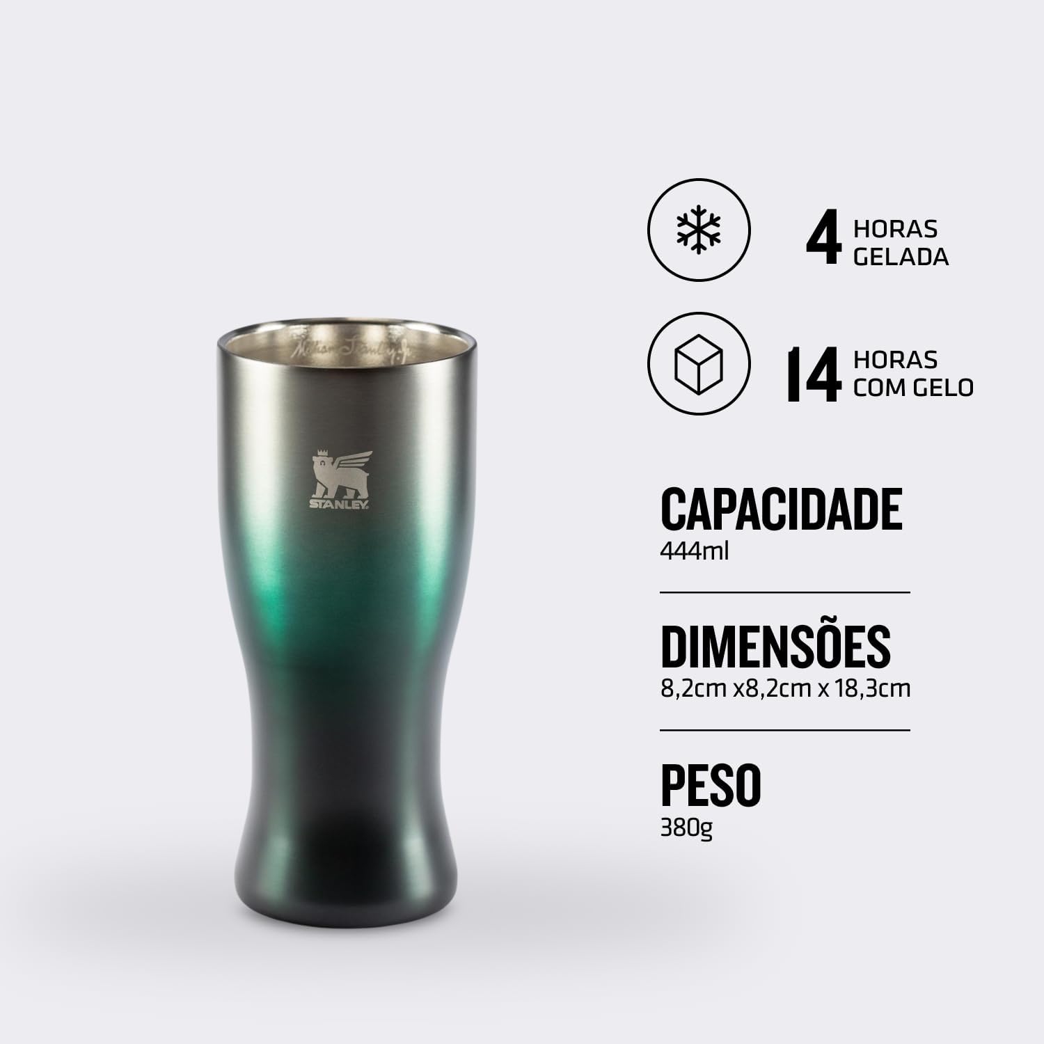 Pilsner Glass Happy Hour Stanley | 444ml