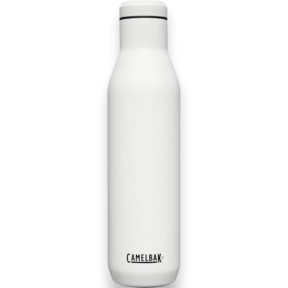 Garrafa Térmica Camelbak Horizon 750ml aço inox, mantém bebidas quentes por 15h e frias por 35h. Ideal para atividades ao ar livre.