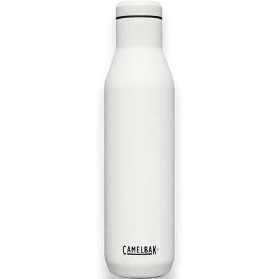 Garrafa Térmica Camelbak Horizon 750ml aço inox, mantém bebidas quentes por 15h e frias por 35h. Ideal para atividades ao ar livre.