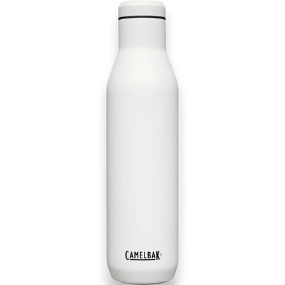 Garrafa Térmica Camelbak Horizon 750ml aço inox, mantém bebidas quentes por 15h e frias por 35h. Ideal para atividades ao ar livre.