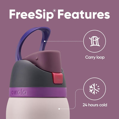 Garrafa Térmica Owala FreeSip - 1180ml | 40oz com alça de transporte e isolamento de 24 horas.
