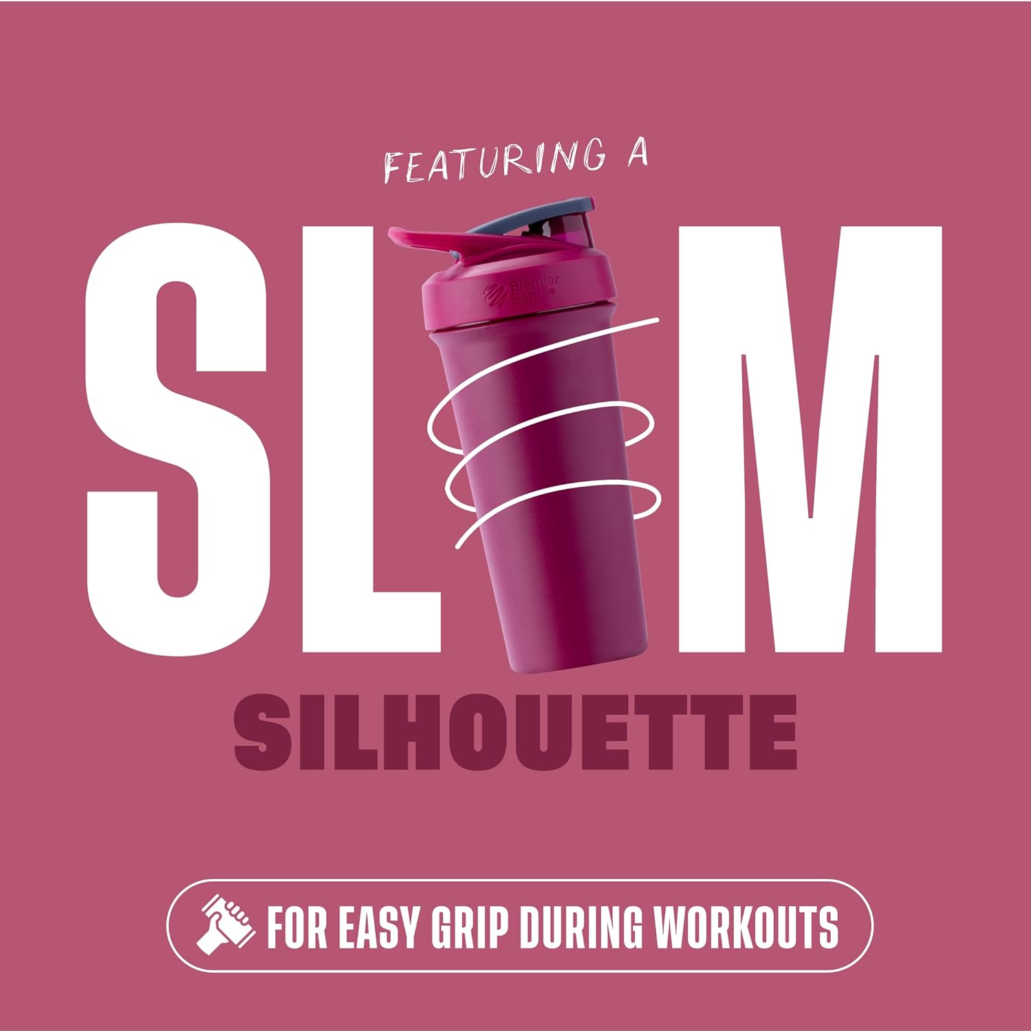 Coqueteleira Blender Bottle Strada Sleek 740ml