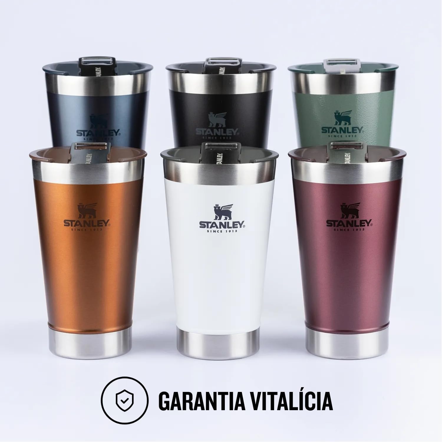 Copo Térmico de Cerveja com tampa Stanley 473ml