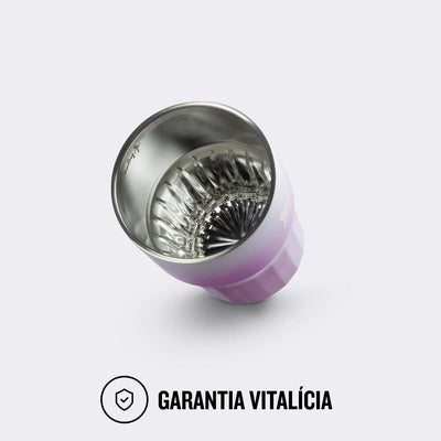 Beer Tumbler Happy Hour Stanley 384 ml Violet, infográfico com as características, foto 40 de 48