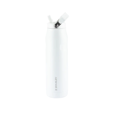 Garrafa Térmica Stanley Aerolight™ Flip Straw - 1,1L em aço inox reciclado com isolamento a vácuo para manter bebidas frias por horas.