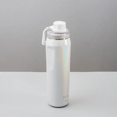 Garrafa Térmica Vyta 650ml PACCO | PEDRAS PRECIOSAS com design elegante e isolamento a vácuo para bebidas quentes e frias.