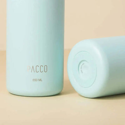 Garrafa Térmica PACCO Hydrav2 650ml, alto desempenho e design sofisticado, ideal para manter bebidas frias ou quentes por horas.