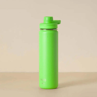 Garrafa Térmica PACCO Hydrav2 650ml verde com design elegante e desempenho térmico para bebidas quentes e frias.