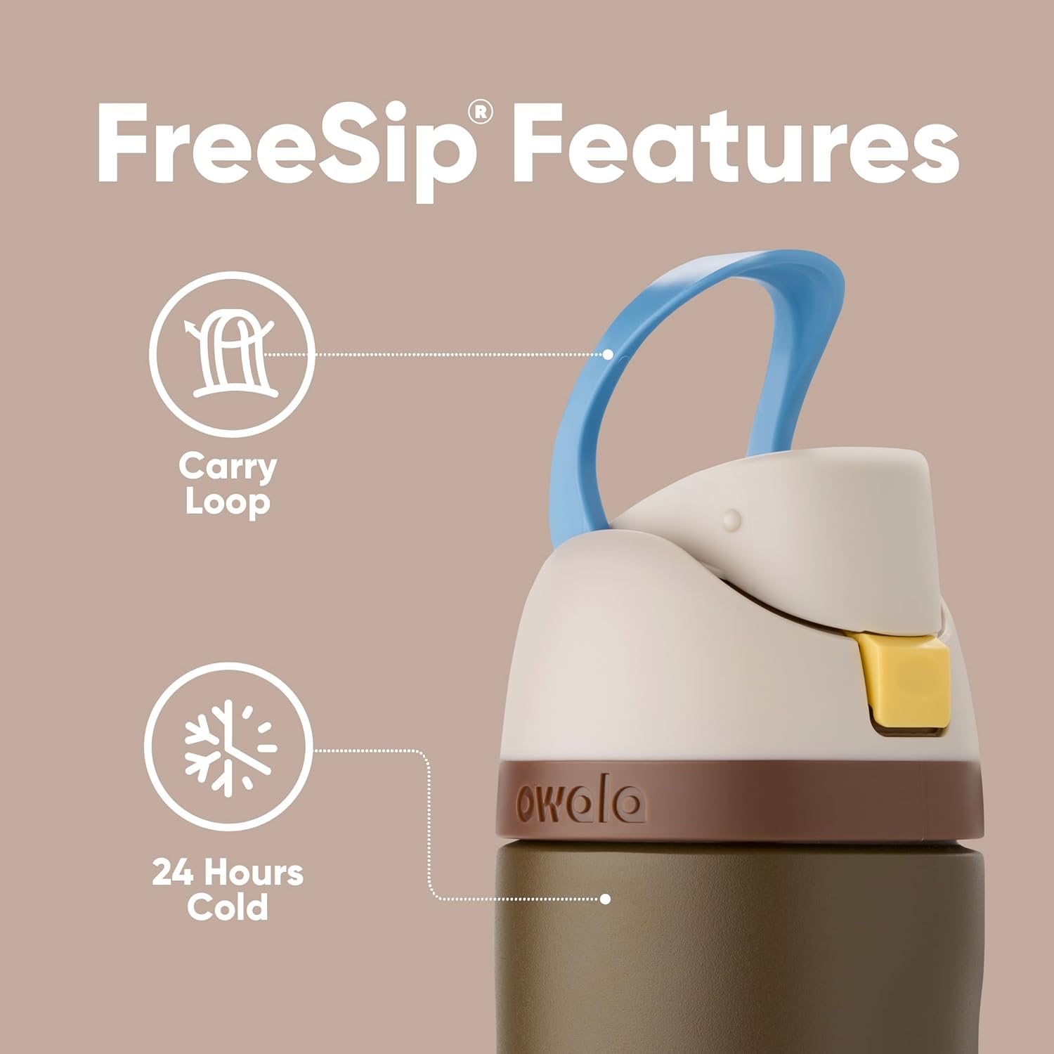 Garrafa Térmica Owala FreeSip - 710ml | 24oz
