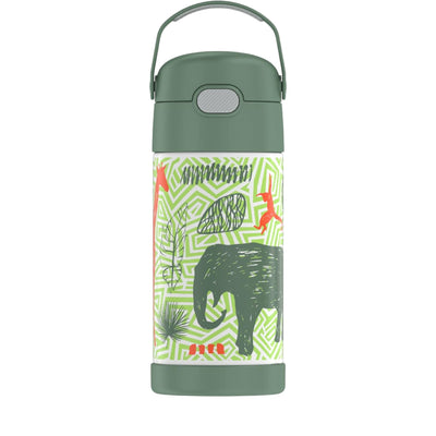 Garrafa Térmica Funtainer Thermos - 355ml com design de animais e isolamento a vácuo