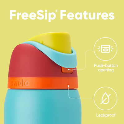 Garrafa Térmica Owala FreeSip - 1180ml | 40oz com tampa de abertura rápida e vedação total.