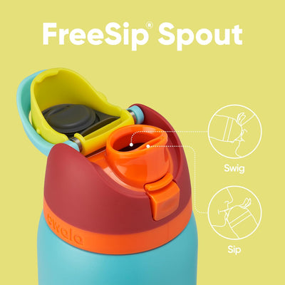 Garrafa Térmica Owala FreeSip - 1180ml | 40oz com bico patenteado para beber pelo canudo ou abertura ampla, design em destaque.