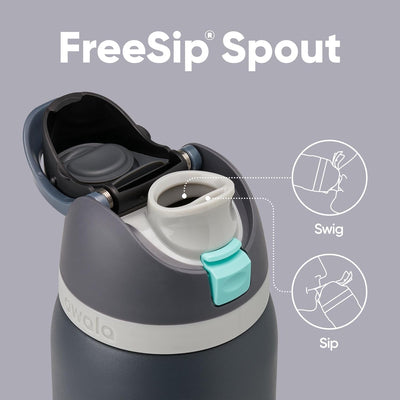 Garrafa Térmica Owala FreeSip - 1180ml | 40oz com bico patenteado FreeSip™ para beber pelo canudo ou abertura ampla.