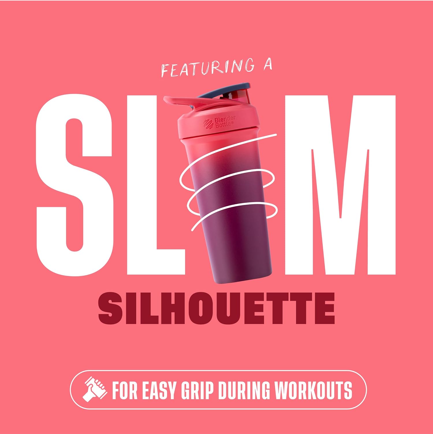 Coqueteleira Blender Bottle Strada Sleek 740ml