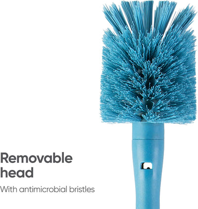 Escova para Limpeza Owala 2 em 1 - Smokey Brush com cabeça removível e cerdas antimicrobianas ideal para garrafas e canudos.