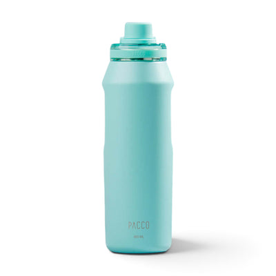 Garrafa Térmica PACCO Vyta 950 ml Nuvem, vista frontal com tampa fechada