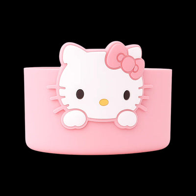 Capa de Silicone Médio - Variados 3D com design fofo e moderno, ideal para proteger copos e garrafas, garantindo durabilidade e estilo diário.