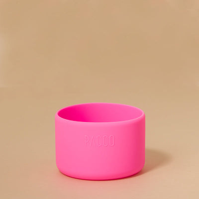 Capa de Silicone PACCO Hydra Base Grande rosa para garrafas de 950ml e 1200ml, proteção e estilo com silicone premium.