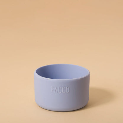 Capa de Silicone PACCO Hydra Base Grande em silicone azul, ideal para proteger garrafas PACCO Hydra, oferecendo estilo e segurança.