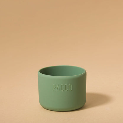 Capa de Silicone PACCO Hydra Base PEQUENO verde para proteção e estilo de garrafa Hydra.