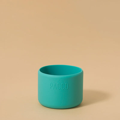 Capa de Silicone PACCO Hydra Base PEQUENO de silicone azul para proteção e estilo de garrafas Hydra.