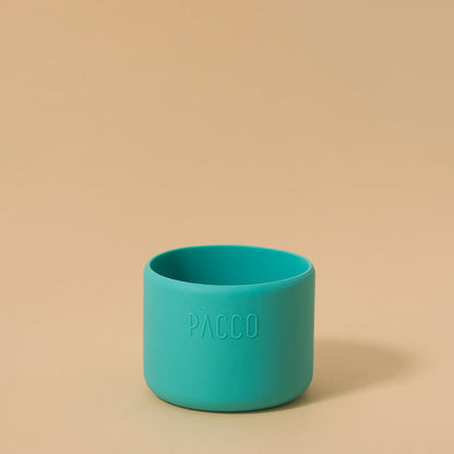 Capa de Silicone PACCO Hydra Base PEQUENO de silicone azul para proteção e estilo de garrafas Hydra.