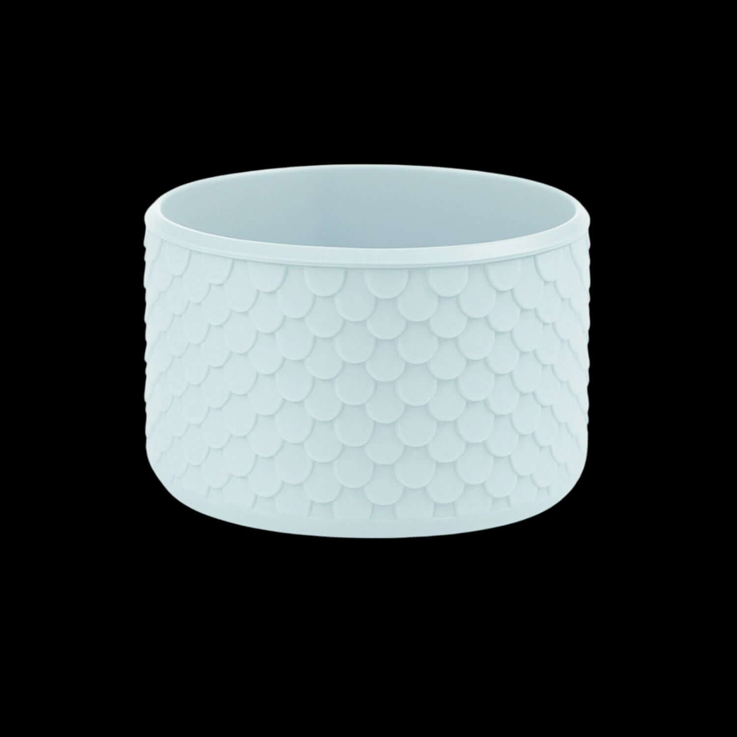 Capa de Silicone Sereia - Tamanho Original com textura de escamas e acabamento iridescente, ideal para proteção e estilo.