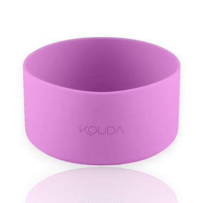 Capa de Silicone Kouda – Ladakh G para garrafa Ladakh 960ml, material silicone, cor rosa. Medidas 5x7cm.