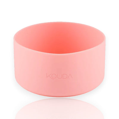 Capa de Silicone Kouda – Ladakh G cor rosa compatível com garrafa Ladakh 960ml, material de silicone, medidas 5x7 cm.