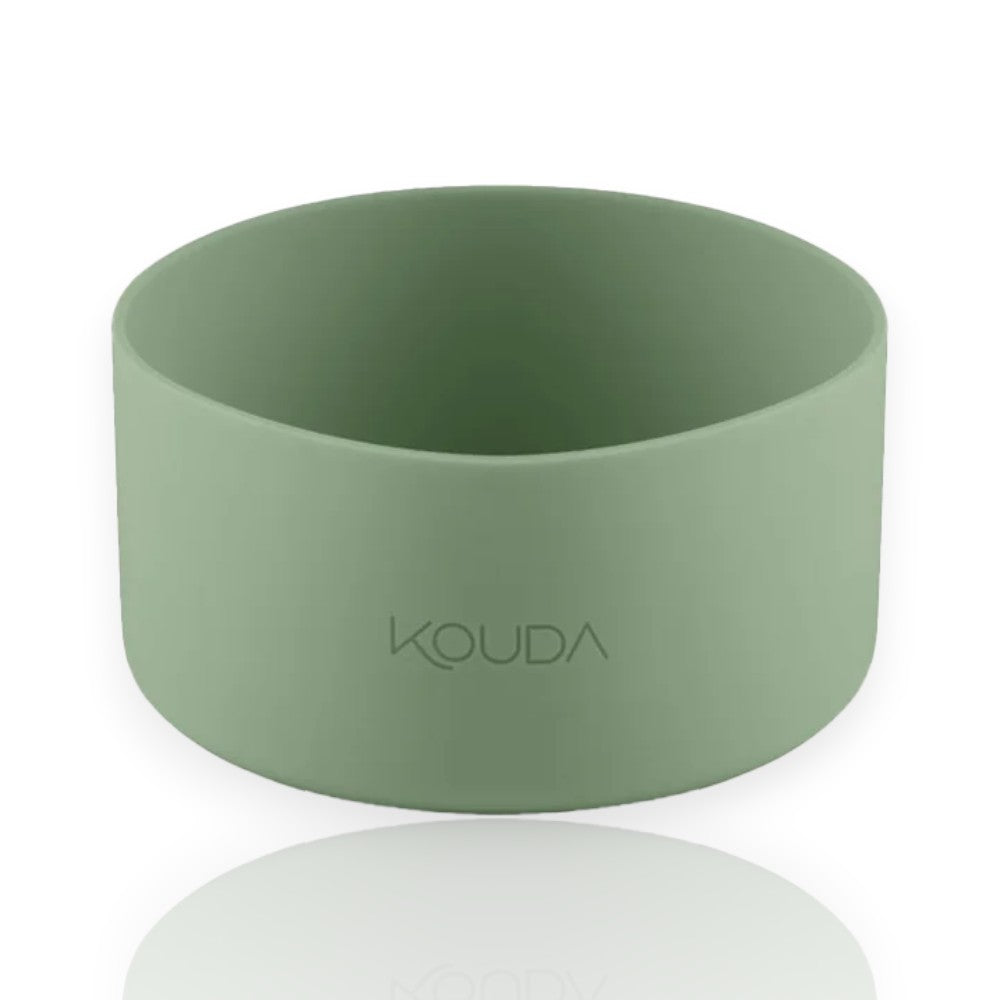 Capa de Silicone Kouda – Ladakh G compatível com garrafa Ladakh 960ml, feita de silicone nas medidas 5x7cm, em cor verde.