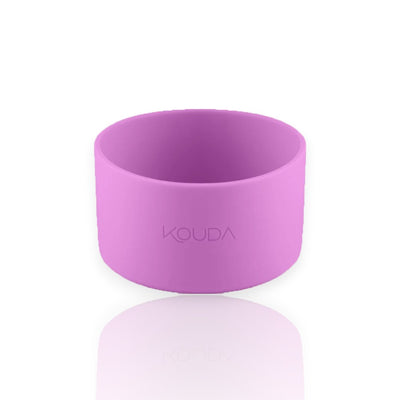 Capa de Silicone Kouda – Ladakh e Martial P, protetor de base para garrafas, evitando arranhões e deslizes em superfícies lisas.